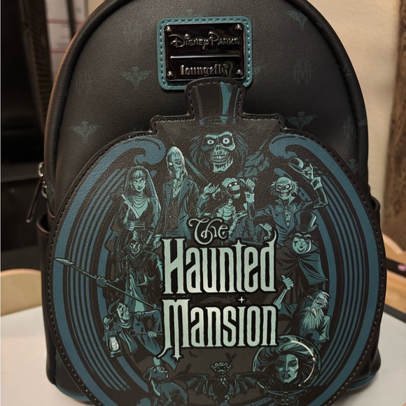 haunted mansion wallpaper mini backpack by loungefly Gargoyle Mini-Backpack Fans of Disneys The Haunted Mansion are sure to love this themed Gargoyle Wallpaper Mini The Haunted Mansion Gargoyle Wallpaper